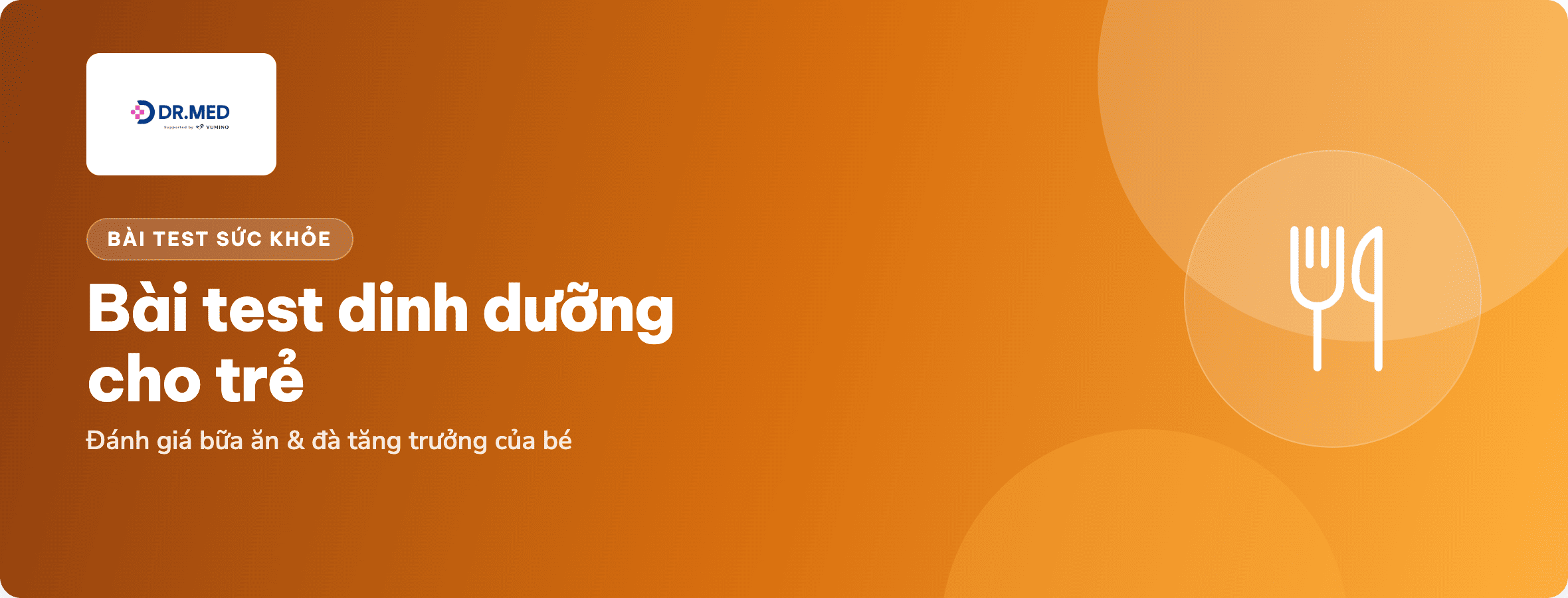 Bài kiểm tra dinh dưỡng ở trẻ