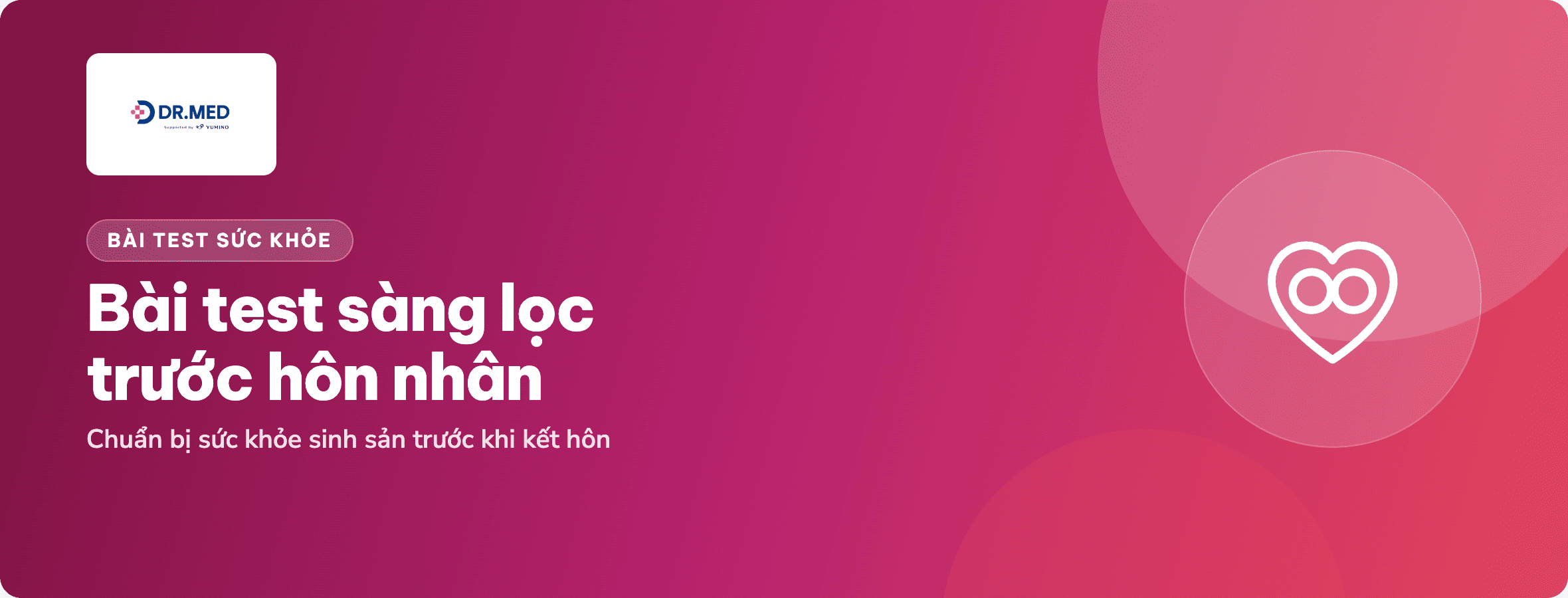 Sàng lọc sức khoẻ trước hôn nhân